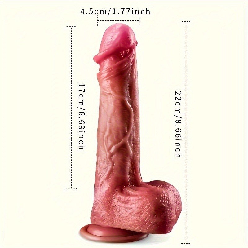 058化妆6 058-Realistic vibrating dildo sex toy for adults, suitable for men, women, and couples