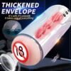 B03-TSZ Male masturbation sex toy - AI and APP control, 360° heating, 5-speed smooth motion, brushless silent motor, pocket-sized genital cover