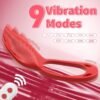 2 CD-FY Couples Rose App remote-controlled wearable male sex toy, hands-free clitoral vibrator