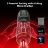B01-HY  Male masturbatorpenis pump – an AI-powered pocket-sized male sex toy with 7 rotating suction and licking modes, waterproof