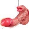 Featuring a sexy tongue licking function and a G-spot suction cup stimulatormassager