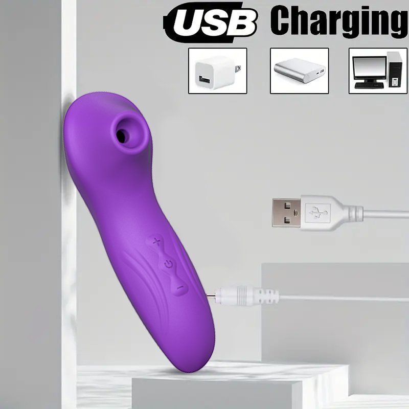 4 XS-Female sucker, a stimulating and aphrodisiac vibrator, a 10-frequency adult rose-shaped sucker