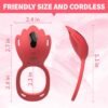 4 CD-FY Couples Rose App remote-controlled wearable male sex toy, hands-free clitoral vibrator