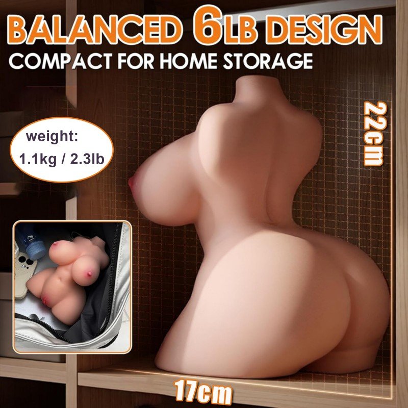 WW- Realistic sex doll, Goyha 3-in-1 torso device, male sex toy