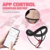 6 CD-FY Couples Rose App remote-controlled wearable male sex toy, hands-free clitoral vibrator