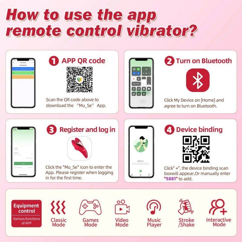 Love Wearable Vibrator With Control APP