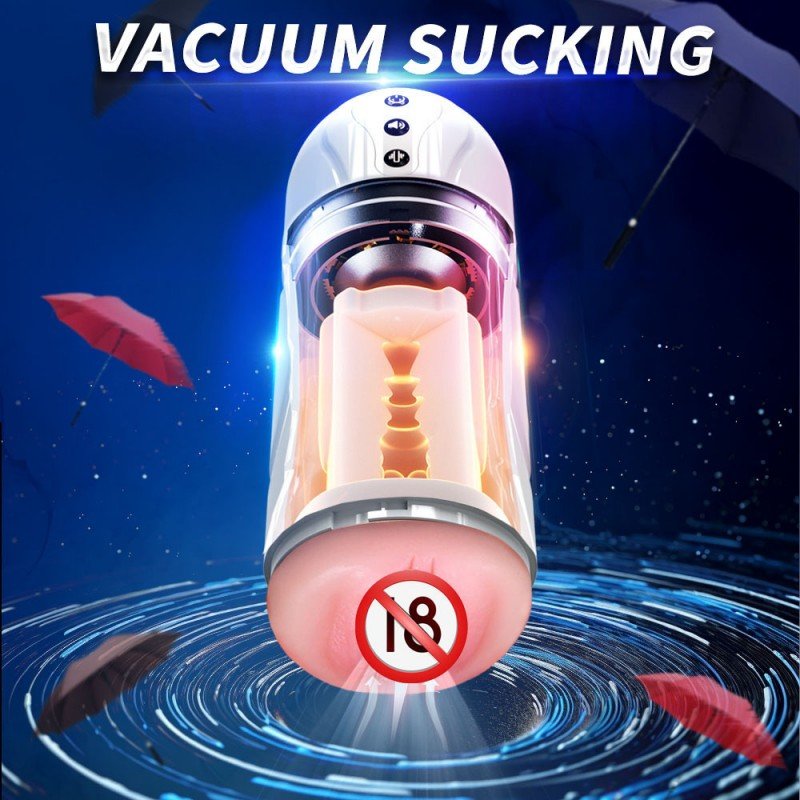 B03-TSZ Male masturbation sex toy - AI and APP control, 360° heating, 5-speed smooth motion, brushless silent motor, pocket-sized genital cover