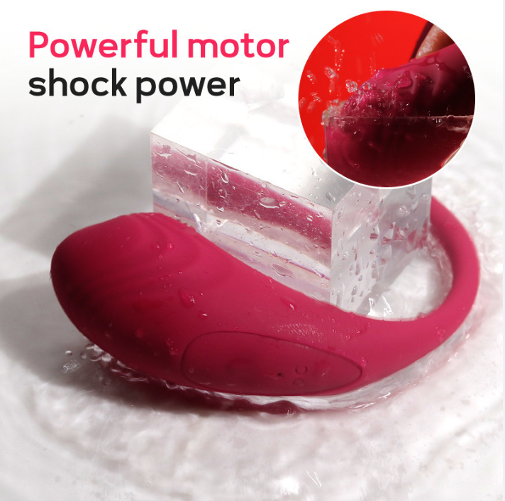 XKD-Wearable vibrating G-spot clitoral massager with app control, 6 speeds and 5 modes  Waterproof and rechargeable couple's toy