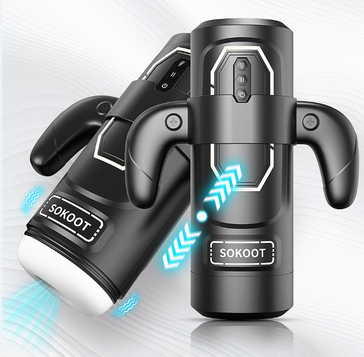 d8d2c8e89ec40d5bc5ffa6ab68d586c5 B04-JW Pocket vaginal vibrator for men - AI synchronized, male penis pump with 7 push, 7 rotation, and 5 suction modes, with handle and APP control