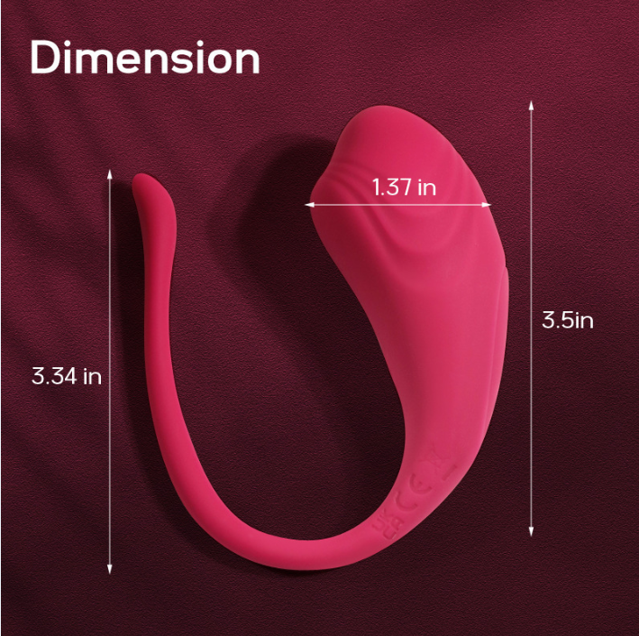 e29639584ad1657bbb90d3f4e1bcfacf XKD-Wearable vibrating G-spot clitoral massager with app control, 6 speeds and 5 modes Waterproof and rechargeable couple's toy