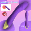 ZS-BZ G-spot vibrator, a simulated adult sex toy, with 10 powerful vibration modes, USB rechargeable vibrator, IPX7 waterproof