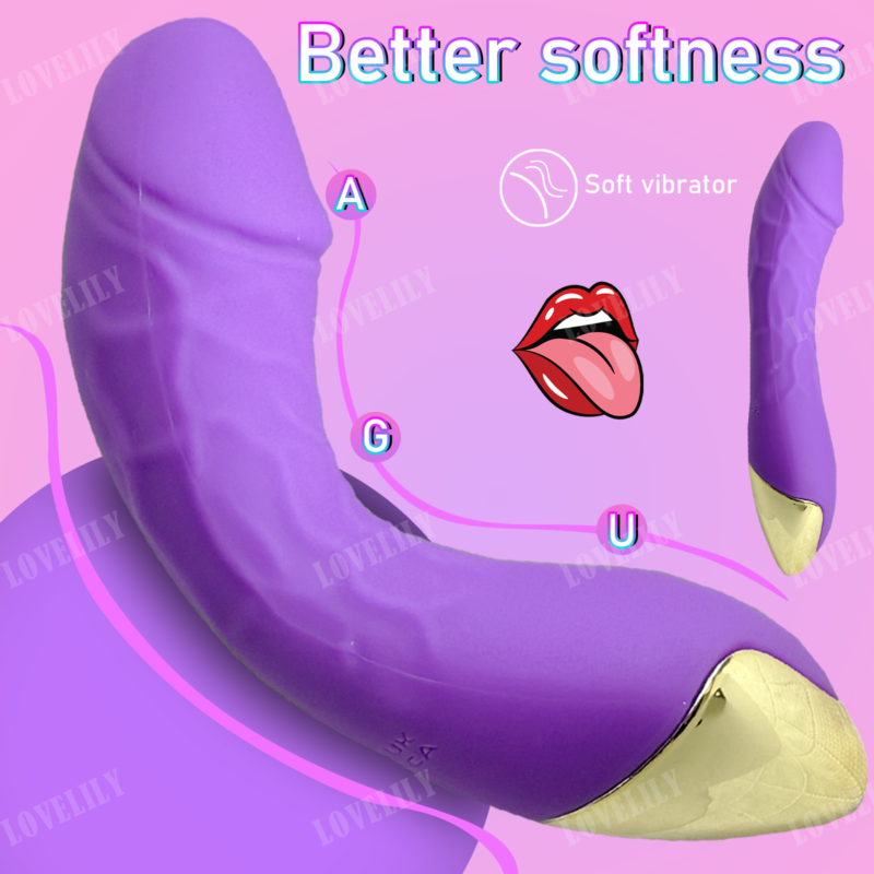 ZS-BZ G-spot vibrator, a simulated adult sex toy, with 10 powerful vibration modes, USB rechargeable vibrator, IPX7 waterproof