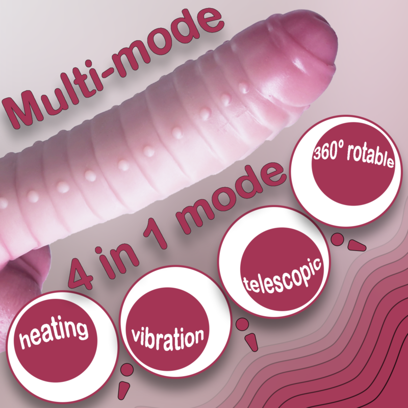 画板 2 MMC-Specially designed thrust vibrator, caterpillar-shaped for stimulating the G-spot during sexual intercourse in both men and women